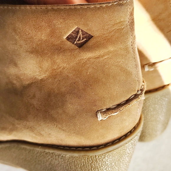 Leather Upper Sperry 7M Ankle Boots - Picture 3 of 9